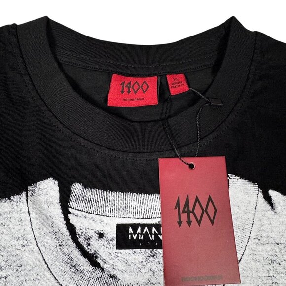 NWT Trippie Redd 1400 Graphic T-Shirt Sz.XL Black Short Sleeve Oversized Y2K - Picture 2 of 8